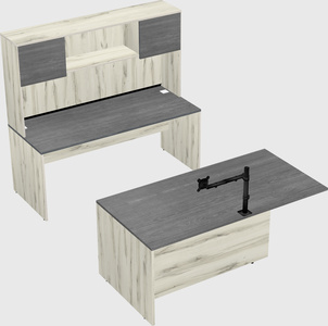 Executive parallel desk