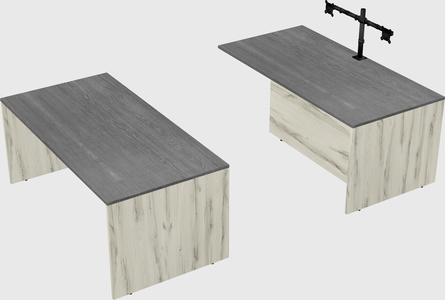 Executive parallel desk