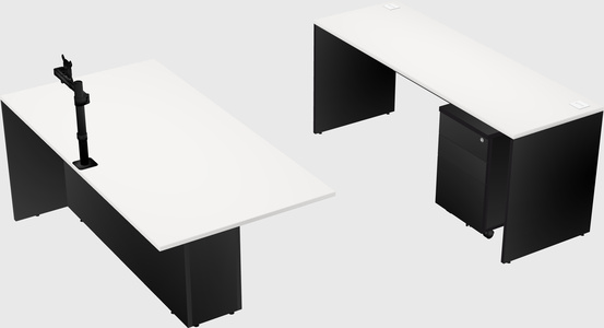 Executive parallel desk