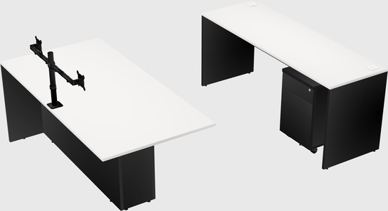 Executive parallel desk