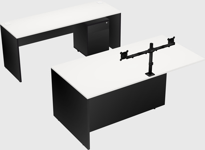 Executive parallel desk
