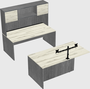 Executive parallel desk