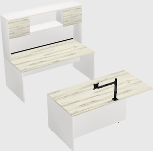 Executive parallel desk