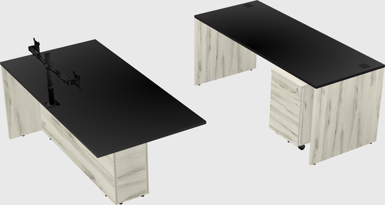 Executive parallel desk