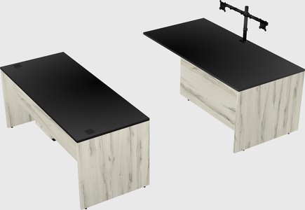 Executive parallel desk