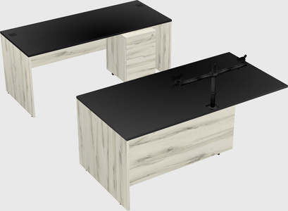 Executive parallel desk