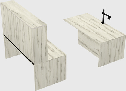 Executive parallel desk