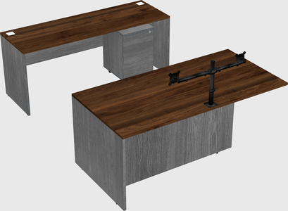 Executive parallel desk