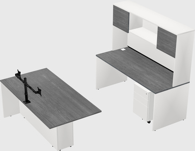 Executive parallel desk