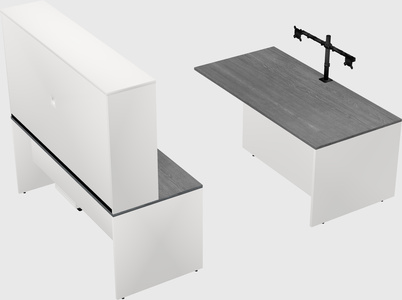 Executive parallel desk