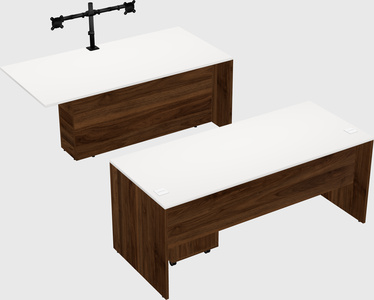 Executive parallel desk