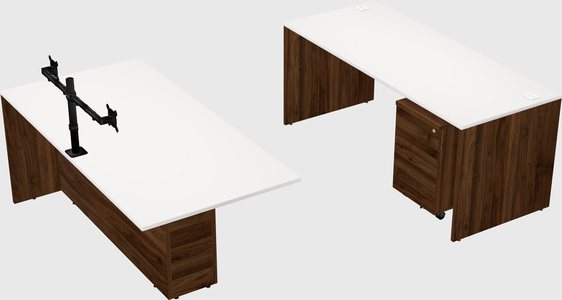 Executive parallel desk