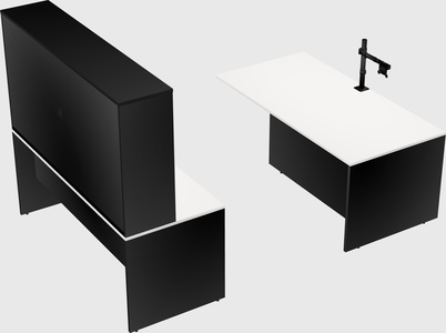 Executive parallel desk