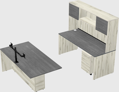 Executive parallel desk