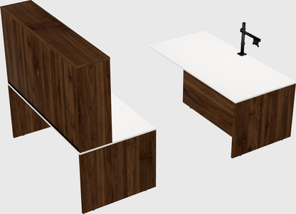 Executive parallel desk