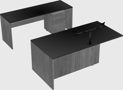 Executive parallel desk