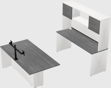 Executive parallel desk