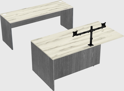 Executive parallel desk