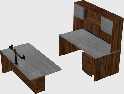 Executive parallel desk