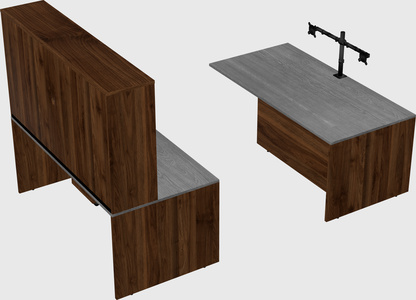 Executive parallel desk