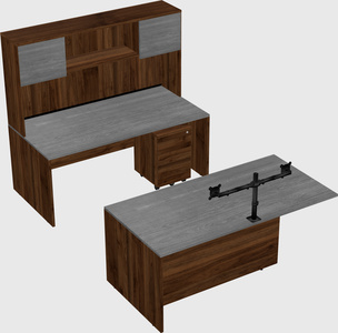 Executive parallel desk