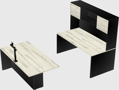 Executive parallel desk