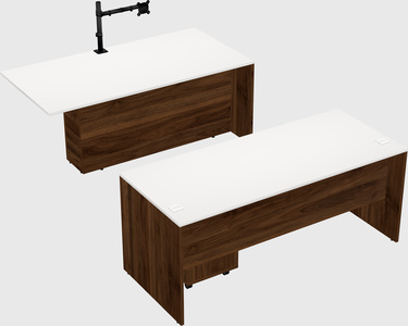 Executive parallel desk
