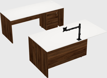 Executive parallel desk