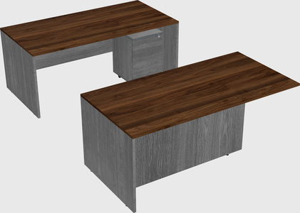 Executive parallel desk