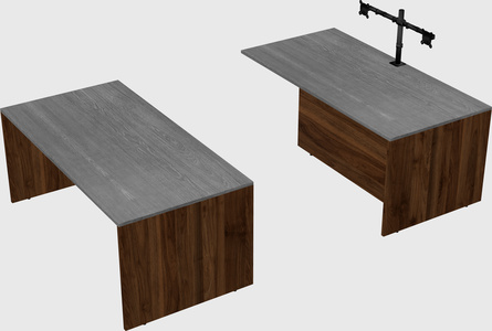 Executive parallel desk