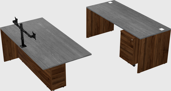 Executive parallel desk