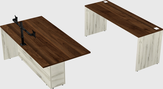 Executive parallel desk