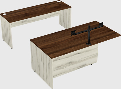 Executive parallel desk