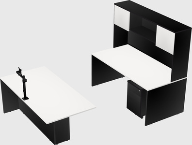 Executive parallel desk
