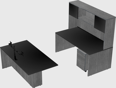Executive parallel desk