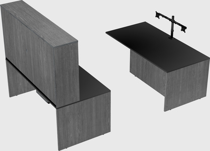 Executive parallel desk