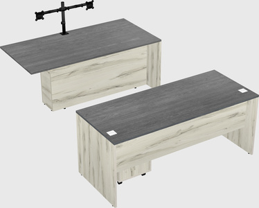 Executive parallel desk