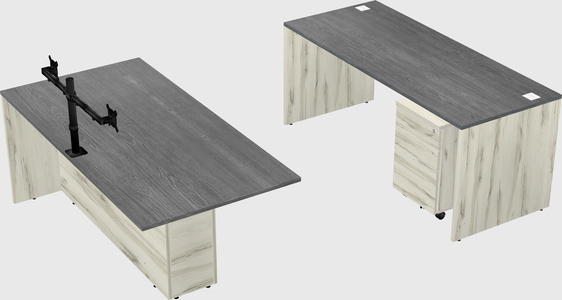 Executive parallel desk