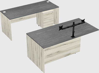 Executive parallel desk