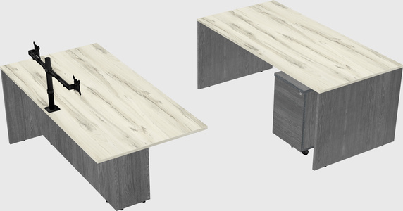 Executive parallel desk
