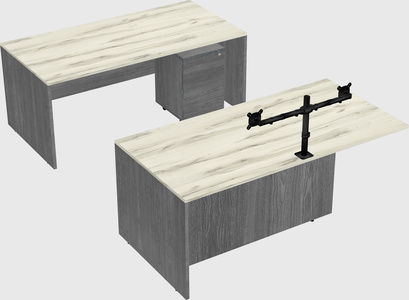 Executive parallel desk