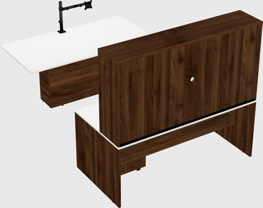 Executive parallel desk