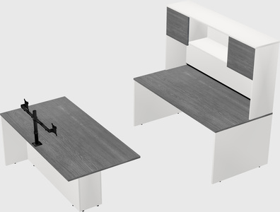 Executive parallel desk