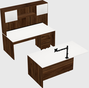 Executive parallel desk