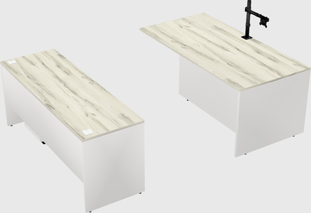 Executive parallel desk