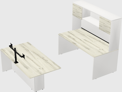 Executive parallel desk