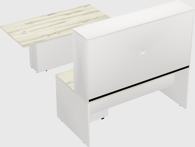 Executive parallel desk