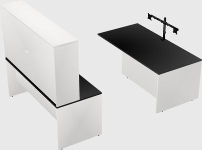 Executive parallel desk