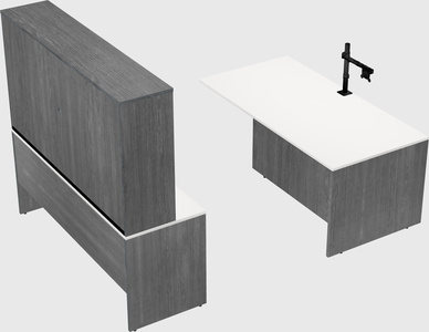 Executive parallel desk