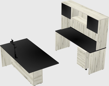Executive parallel desk
